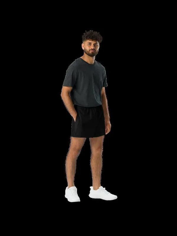 Short Athletic, noir carbone