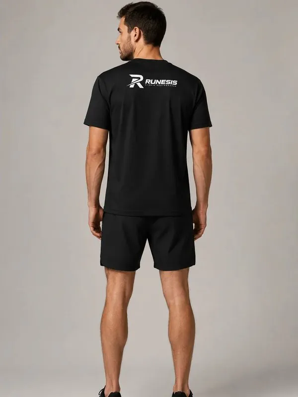 Core Tee, noir carbone